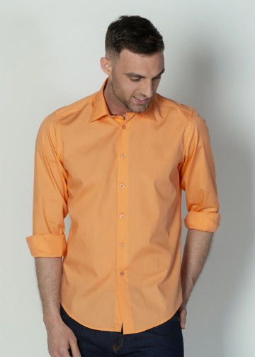Solid color Poplin Shirt