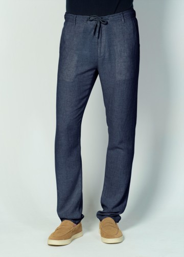 Chino Trousers with Elastic...