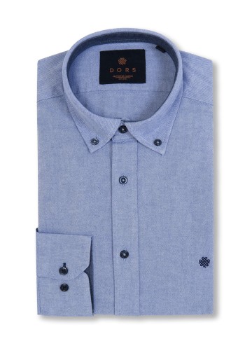 Solid Color Oxford Shirt,...