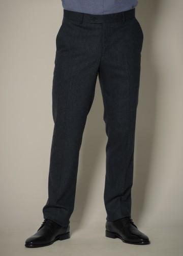 Suit Trousers by Wool Blend...