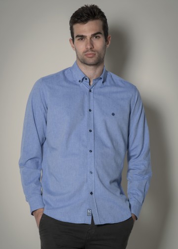 Solid Color Oxford Shirt, Button Down, OVERSIZE
