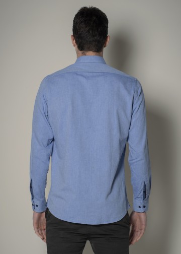 Solid Color Oxford Shirt, Button Down, OVERSIZE