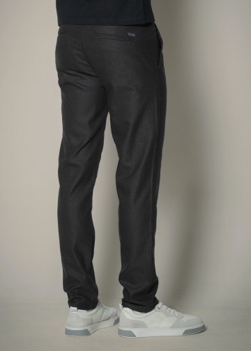 Chino Trousers with Elastic Waist