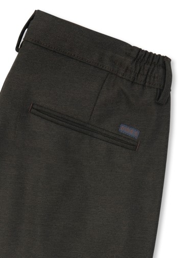 Chino Trousers with Elastic Waist