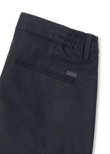 Chino Trousers with Elastic Waist