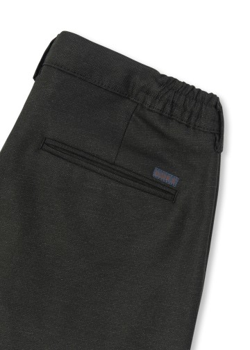 Chino Trousers with Elastic Waist