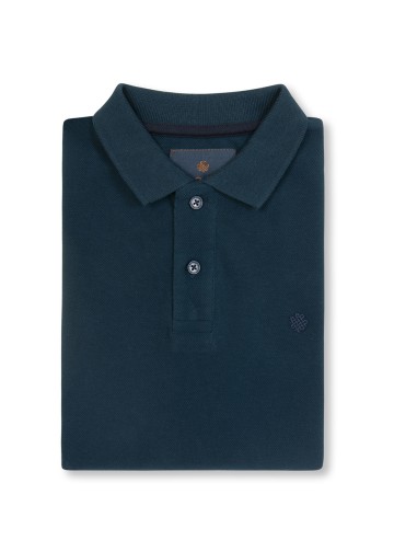 Longsleeves Polo Shirt Pique Fabric, OVERSIZE