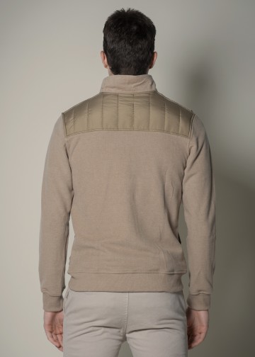 Sweater Cardigan, with padded front part