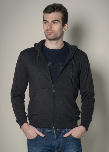 Full Zip Cardigan with hood