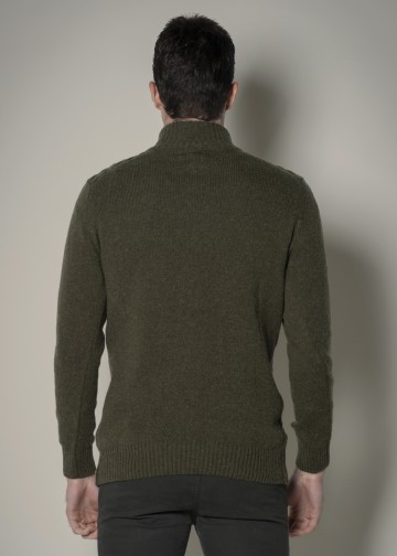 Half Zip Pullover, Wool blend