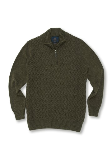 Half Zip Pullover, Wool blend