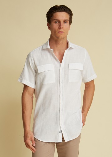 Solid Color Short Sleeves...