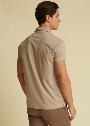 Polo Shirt, Mercerised Cotton Fabric