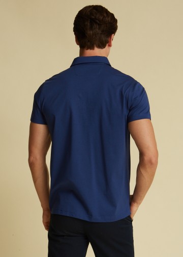 Polo Shirt, Mercerised Cotton Fabric