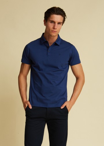Polo Shirt, Mercerised Cotton Fabric
