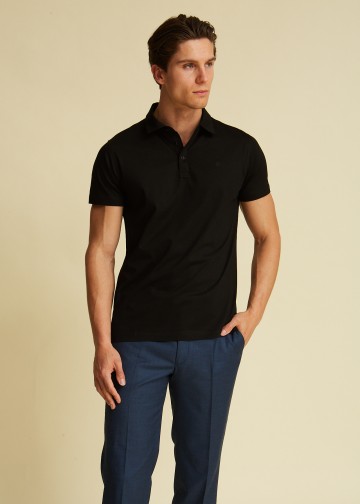 Polo Shirt, Mercerised Cotton Fabric