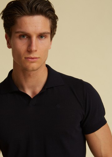 Light Knit Polo Shirt