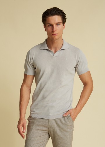 Light Knit Polo Shirt