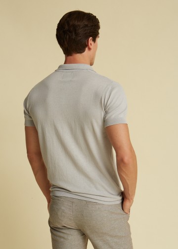 Light Knit Polo Shirt