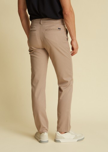 Chino Trousers with Elastic Waist