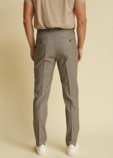 Chino Trousers with Elastic Waist