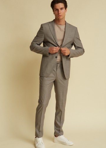 Chino Trousers with Elastic Waist