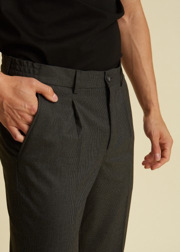 Chino Trousers with Elastic Waist