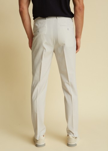 Chino Trousers with Elastic Waist