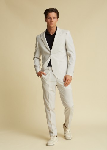 Chino Trousers with Elastic Waist