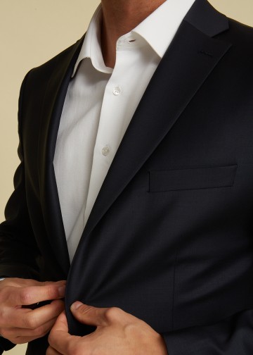 Suit Blazer by Wool fabric