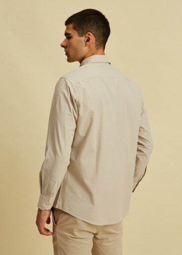 Solid Color Shirt, Poplin