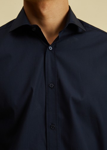 Solid Color Dress Shirt