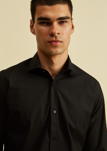 Solid Color Dress Shirt