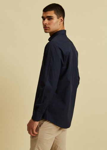 Solid Color Dress Shirt