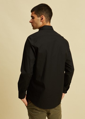 Solid Color Dress Shirt