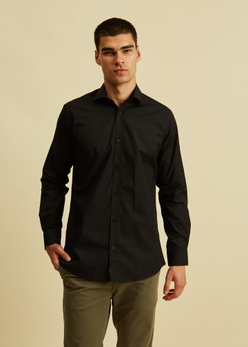 Solid Color Dress Shirt