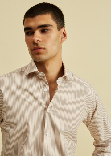Striped Color Dress Shirt