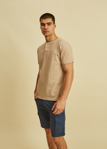 T-Shirt with Placket