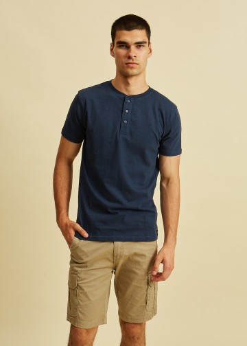 T-Shirt with Placket