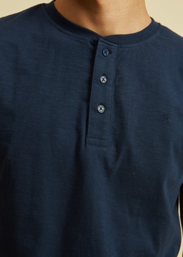 T-Shirt with Placket