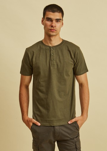 T-Shirt with Placket