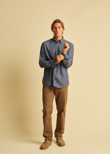 Solid Color Shirt, Oxford