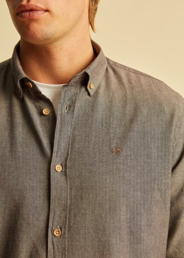 Solid Color Shirt, Oxford