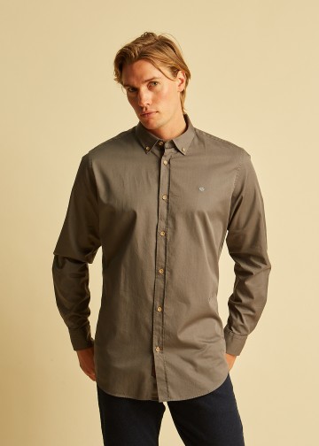 Solid Color Shirt, Twill