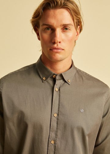 Solid Color Shirt, Twill