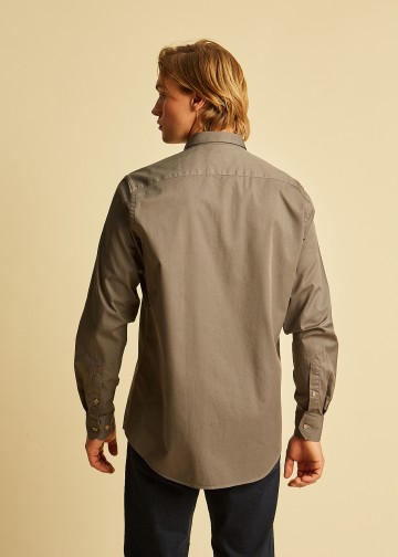 Solid Color Shirt, Twill