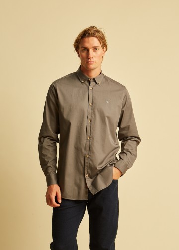 Solid Color Shirt, Twill
