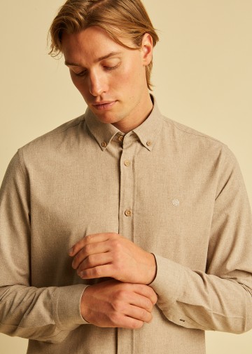 Solid Color Shirt, Melange