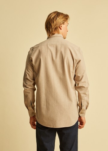 Solid Color Shirt, Melange