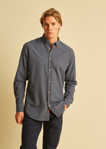 Solid Color Shirt, Melange